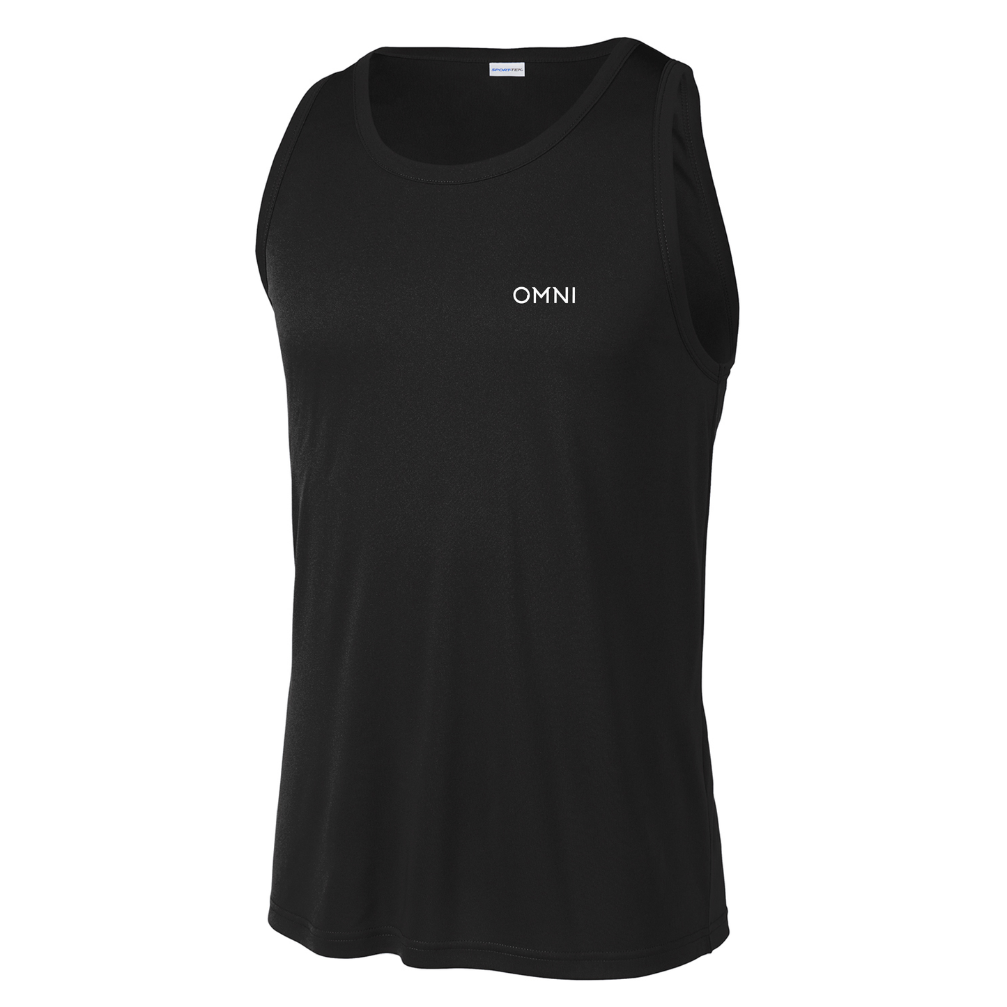 Performance Black Sleeveless Tee
